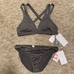 Athleta Aqualuxe Bikini size Medium